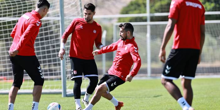 Sivasspor, Beşiktaş maçının hazırlıklarını tamamladı