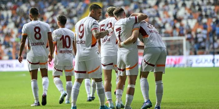 Galatasaray-Adana maçında gol düellosu