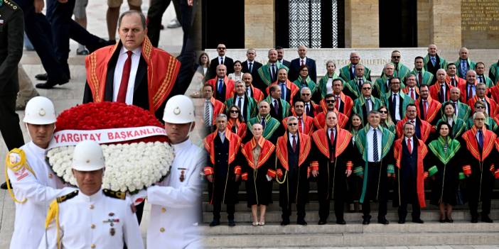 Yargıtay'dan Atatürk'ün ebedi istirahatgahına ziyaret