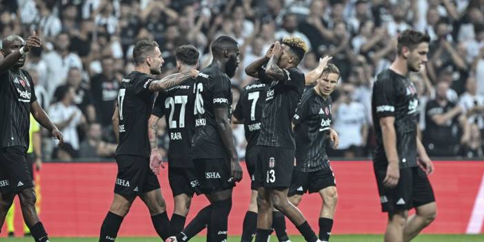 Beşiktaş'ın UEFA Avrupa Ligi kadrosu belli oldu! 3 İsme kesik!