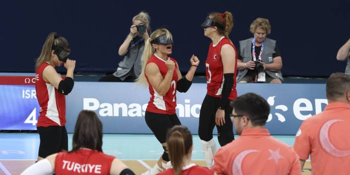 Goalball'de altın madalya millilerimizin