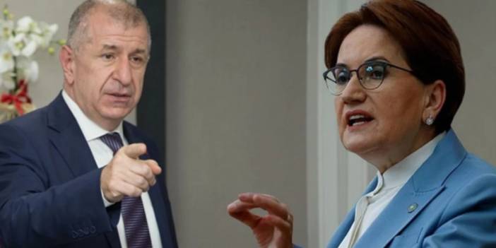 Ümit Özdağ, Akşener'den IBAN istedi! Tazminat davası göndermesi gündem oldu