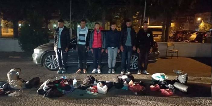 Kırklareli'nde 62 kaçak göçmen yakalandı