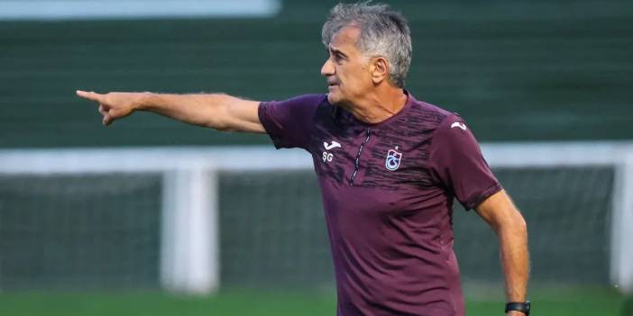 Şenol Güneş biletini kesti. Trabzonspor'dan gönderdi