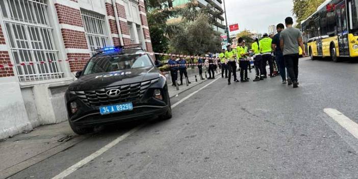 Şişli'de feci kaza: Polis aracı anne ve kızına çarptı