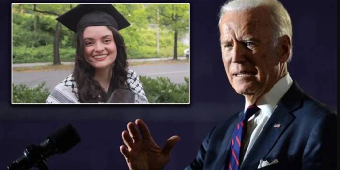 Biden İsrail'in öldürdüğü Ezgi Eygi için: "Kurşun yerden sekerek kaza ile vurulmuş"