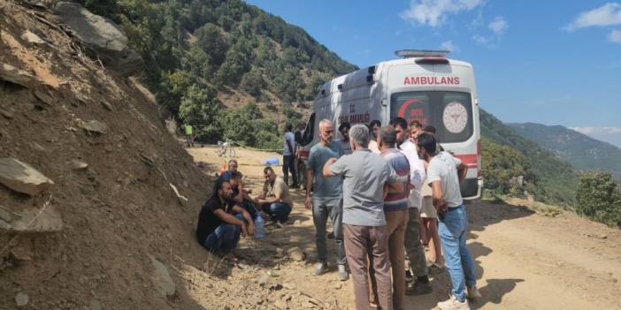 Hatay'da uçuruma yuvarlanan motosikletteki 1 kişi öldü, 1 kişi yaralandı