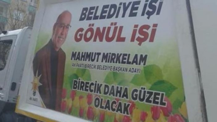 AKP'li aday bunu da yaptı! Belediye araçlarıyla...