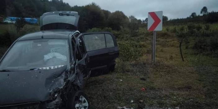 Ordu'da fezi kaza: 2'si bebek, 5 yaralı