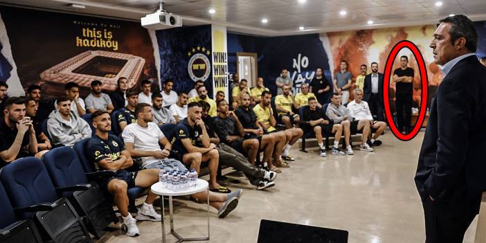 Ali Koç futbolculara seslendi. Acun Ilıcalı kenardan izledi