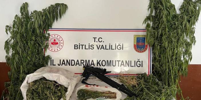 Bitlis'te uyuşturucu operasyonu: 3 gözaltı