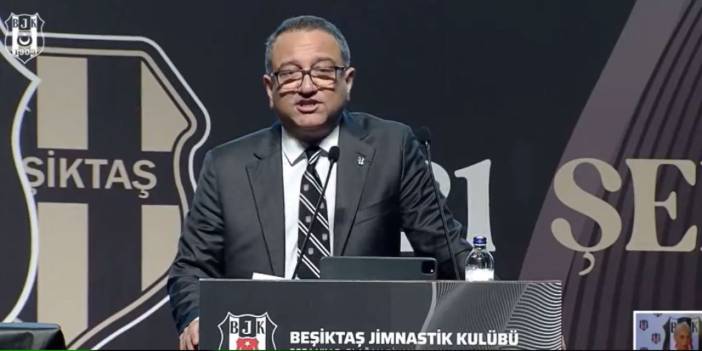 Beşiktaş'tan Galatasaray’a karaborsa ve yasa dışı sponsorluk suçlaması. Bütün salon ayakta alkışladı