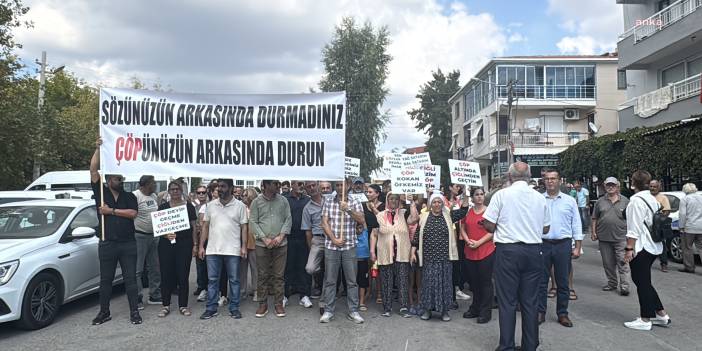 İzmirlilerden büyükşehir belediyesine tepki. Biz üvey evlat değiliz