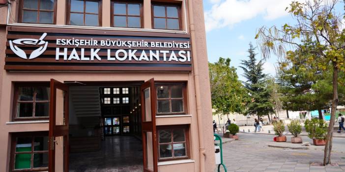 Eskişehir'de Halk Lokantası açılıyor: 4 çeşit yemek 65 lira