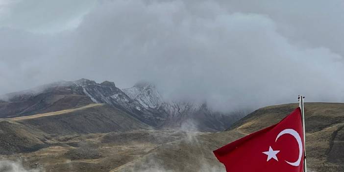 Erciyes Dağı'na ilk kar düştü