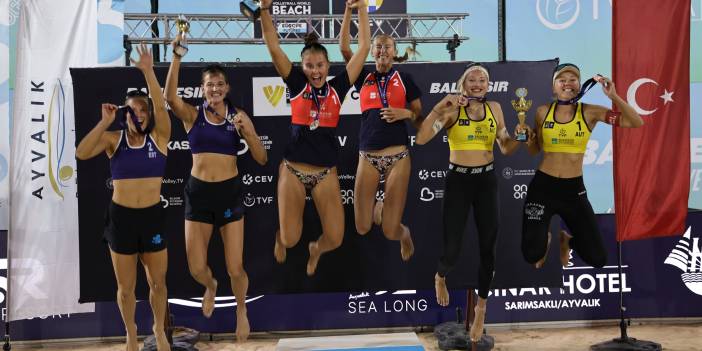 Plaj voleybolunda 2024 VW Beach Pro Tour Futures Balıkesir Etabı sona erdi