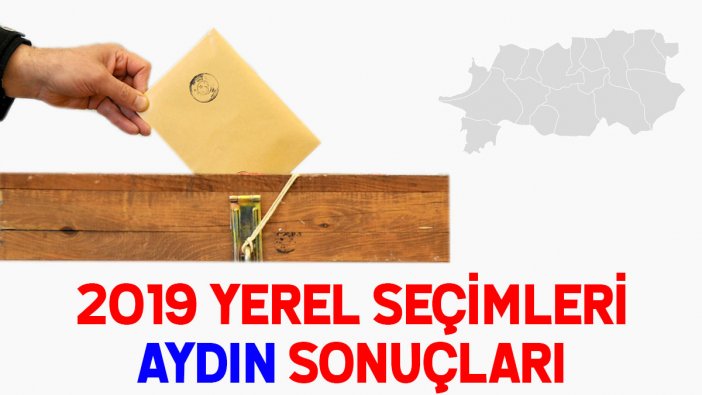 Aydın seçim sonuçları 2019: İşte Aydın oy oranları