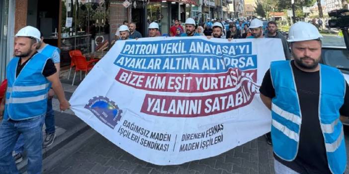 AKP'li vekilin işten çıkardığı işçiler Soma'dan Ankara'ya yürüyüş başlattı