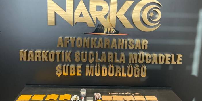 Afyonkarahisar'da uyuşturucu operasyonu: 4 tutuklama