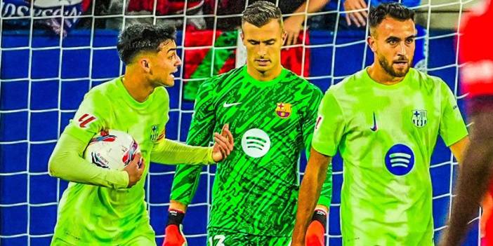 Osasuna attıkça attı Barcelona ilk kez kaybetti