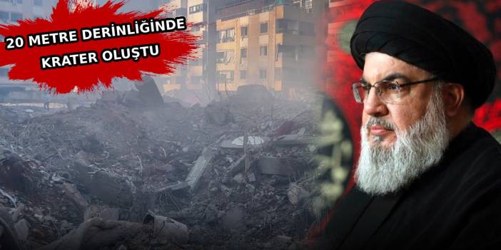 İşte Lübnan Hizbullahı Lideri Nasrallah'ın öldürüldüğü bina! Orta Doğu'da dengeleri değiştirecek saldırı