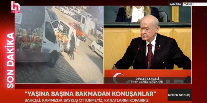 Devlet Bahçeli'den tehdit: Halk TV ve CHP ayağınızı denk alın