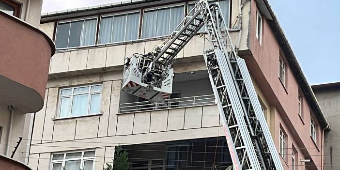 Kocaeli'deki 5 katlı binada yangın çıktı 8 kişi etkilendi