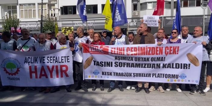 KESK ve Tüm Emekliler Sendikası TÜİK’i protesto etti