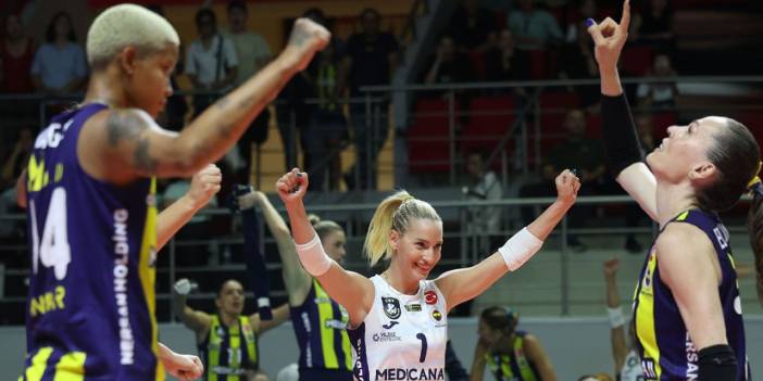 Melissa Vargas fırtına gibi esti. Fenerbahçe THY'ye set vermedi