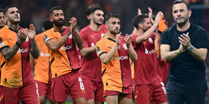 Galatasaray Alanyaspor maçının ilk 11'leri belli oldu. Okan Buruk'tan flaş hamle