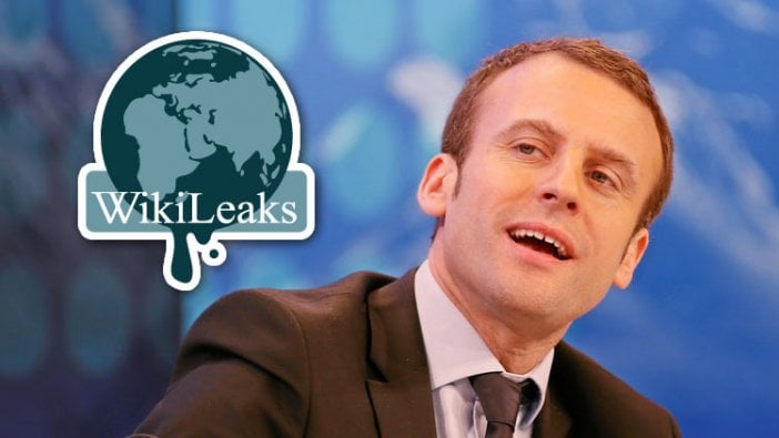 Wikileaks, Emmanuel Macron'un seçim kampanyasına ilişkin 20 binden fazla e-posta yayınladı