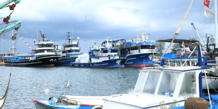 Açıkta hava patladı. Ordulu balıkçılar limana sığındı