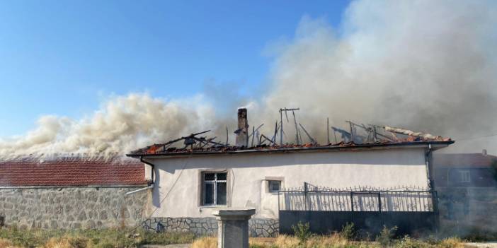 Müstakil evde çıkan yangında hayatını kaybetti