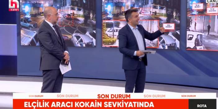 Büyükelçilik aracıyla kokain taşındığı ortaya çıktı. Dinçer Gökçe canlı yayında anlattı