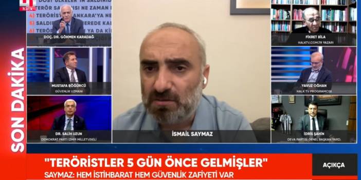 İsmail Saymaz TUSAŞ saldırısının detaylarını anlattı. Teröristler Ankara'ya 5 gün önce geldi