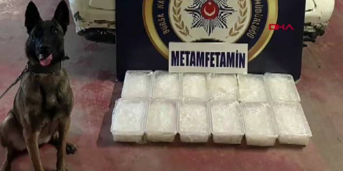 Bursa’da 86 bin uyuşturucu hap ve 14 kg metamfetamin ele geçirildi. İşte tarihi operasyon