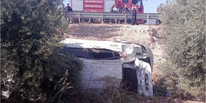 Hatay'da otomobilin şarampole devrilmesi sonucu 5 kişi yaralandı