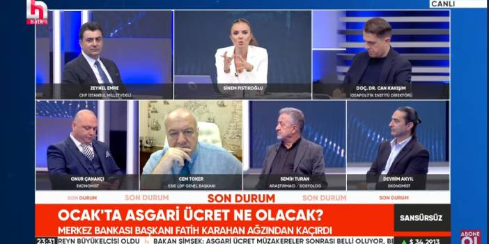 İşsizlik ve enflasyon problemi nasıl çözüme kavuşur. Cem Toker canlı yayında açıkladı