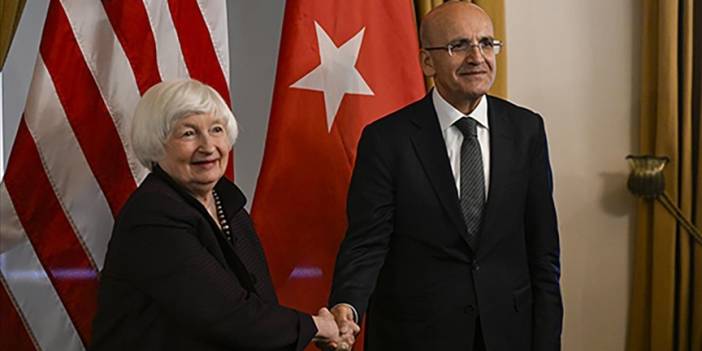 Bakan Mehmet Şimşek ABD'li mevkidaşı Yellen ile görüştü