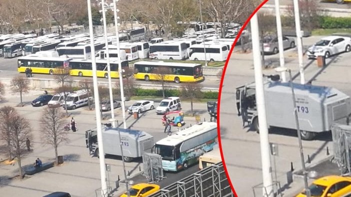 Gezi Parkı'ndan alarm! Polis ve TOMA araçları iki katına çıkarıldı