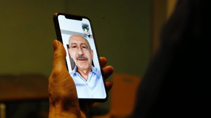 Kılıçdaroğlu'ndan, FaceTime'dan İstanbul mesajı