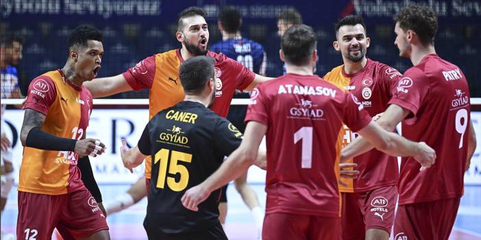 Galatasaray Halkbank'a bir ilki yaşattı