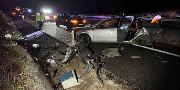 İzmir otoyolunda feci kaza: 1 kişi öldü 9 kişi yaralandı