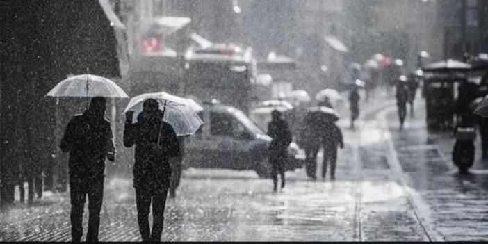 Meteoroloji'den sağanak uyarısı. Hava sıcaklığı 4 derece oynayacak