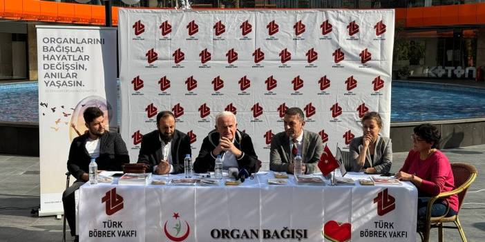 Türk Böbrek Vakfı organ bağışına dikkat çekti. 3-9 Kasım Organ Bağışı Haftası