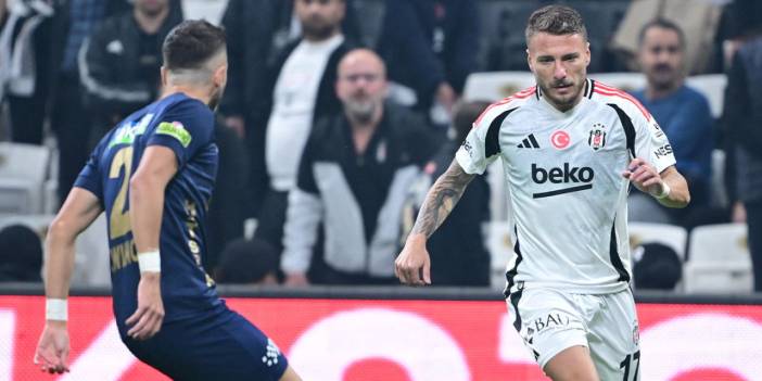 Beşiktaş'ta korkutan sakatlık. Immobile devam edemedi