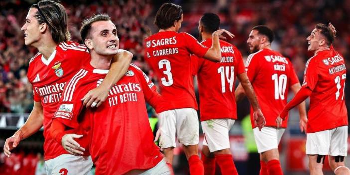 Sihirbaz Kerem yine yaptı yapacağını. Benfica'yı sırtladı