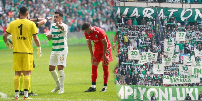 Bursaspor gol şov yaptı. Yeniden zirveyi kaptı