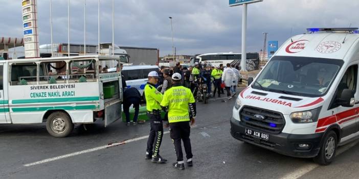 Tırla çarpışan motosikletin sürücüsü öldü