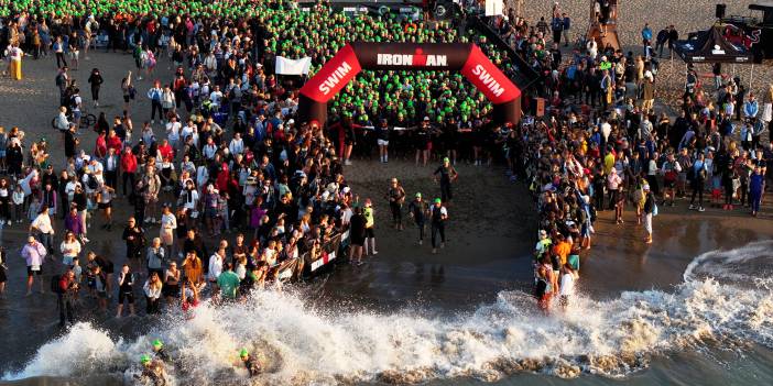 Ironman 70.3 Türkiye yarışları Antalya'da tamamlandı